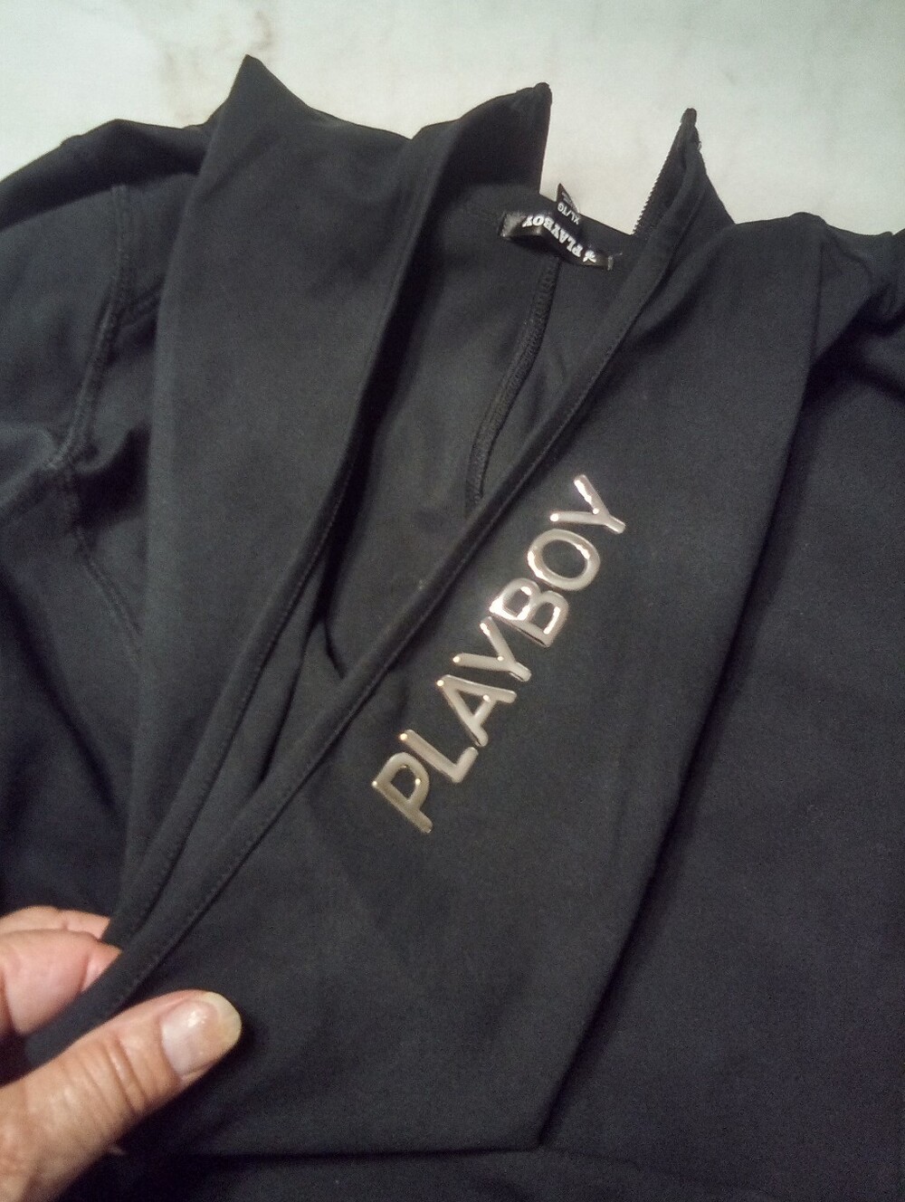 Playboy Zippered Hoodie. NEW